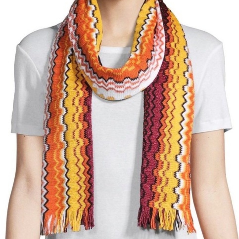 Multi-color Scarf/Wrap - Picture 3 of 3